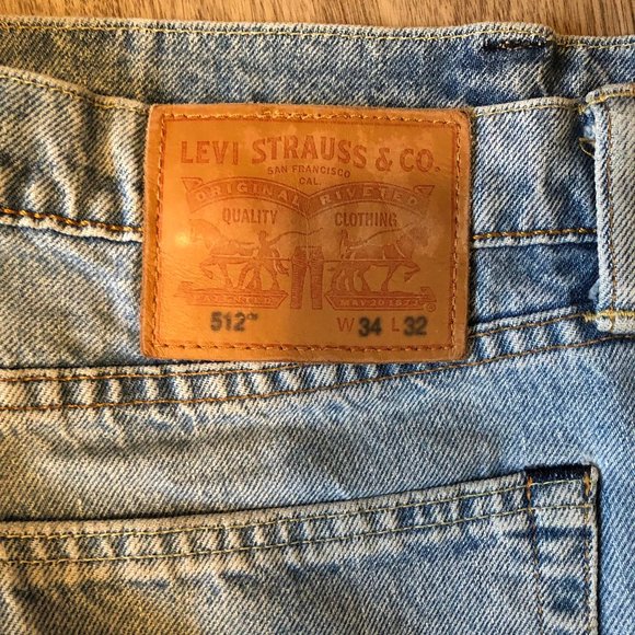 Vintage Men’s Levi’s 512 Jeans 34x32 - Picture 4 of 4